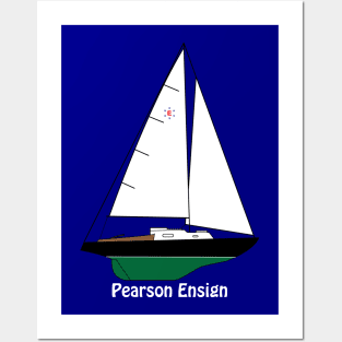 Pearson Ensign Sailboat Posters and Art